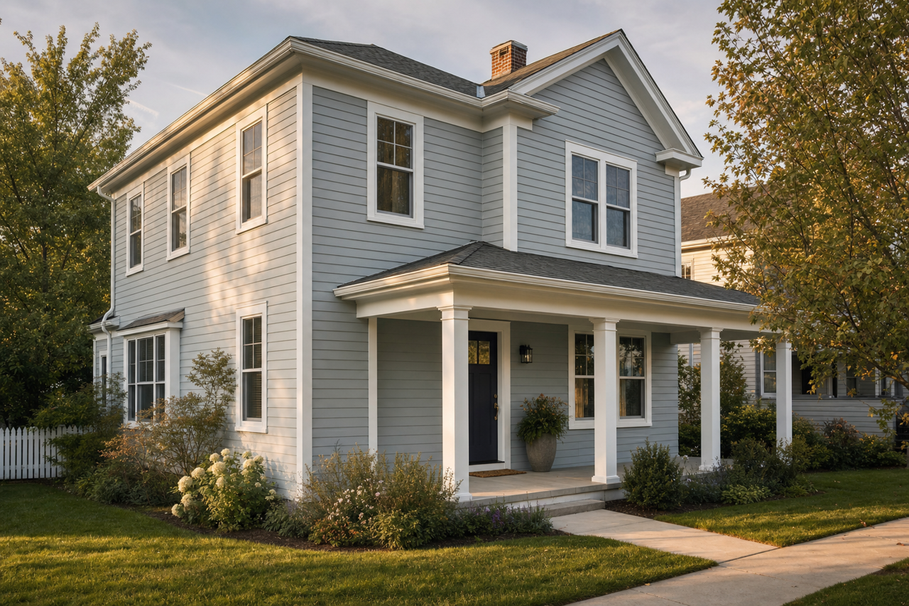 Gull by Benjamin Moore on exterior