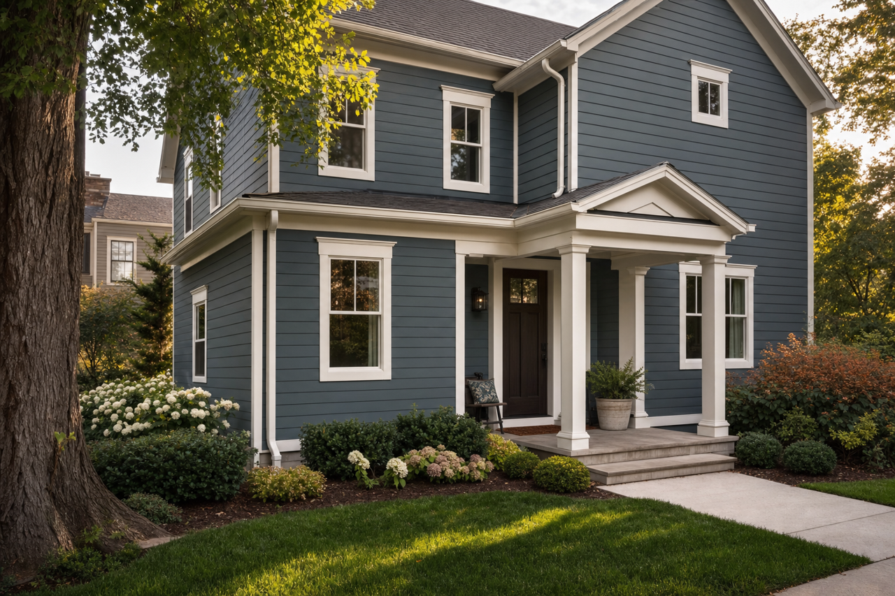 Nocturnal by Benjamin Moore on exterior