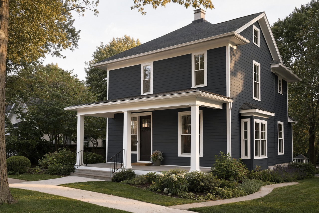 Regent by Benjamin Moore on exterior