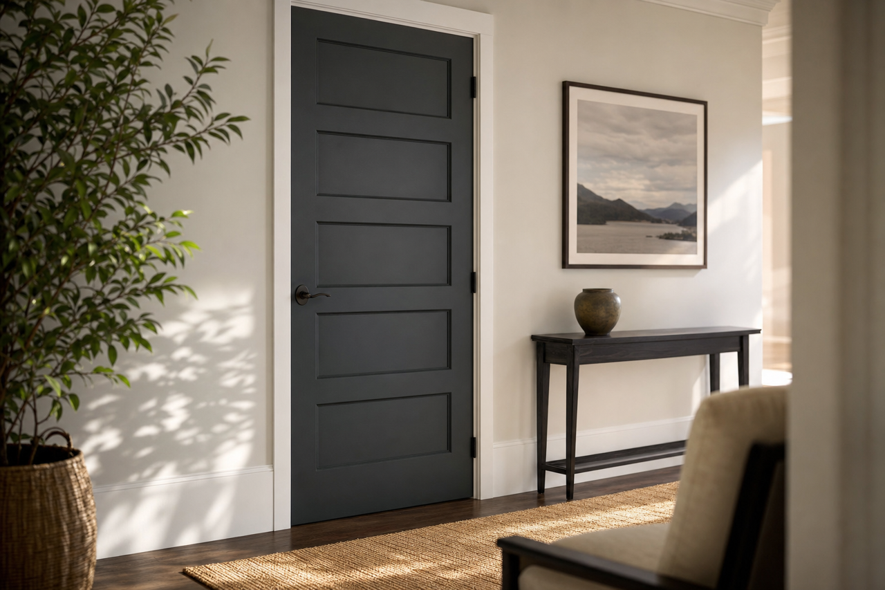 Regent by Benjamin Moore on interior-doors