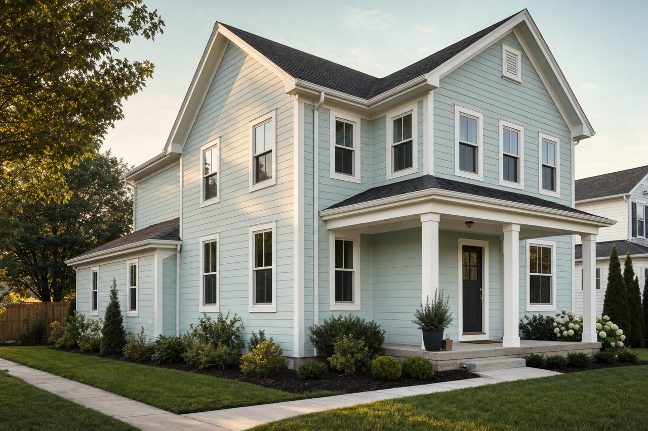 Harbor by Benjamin Moore on exterior