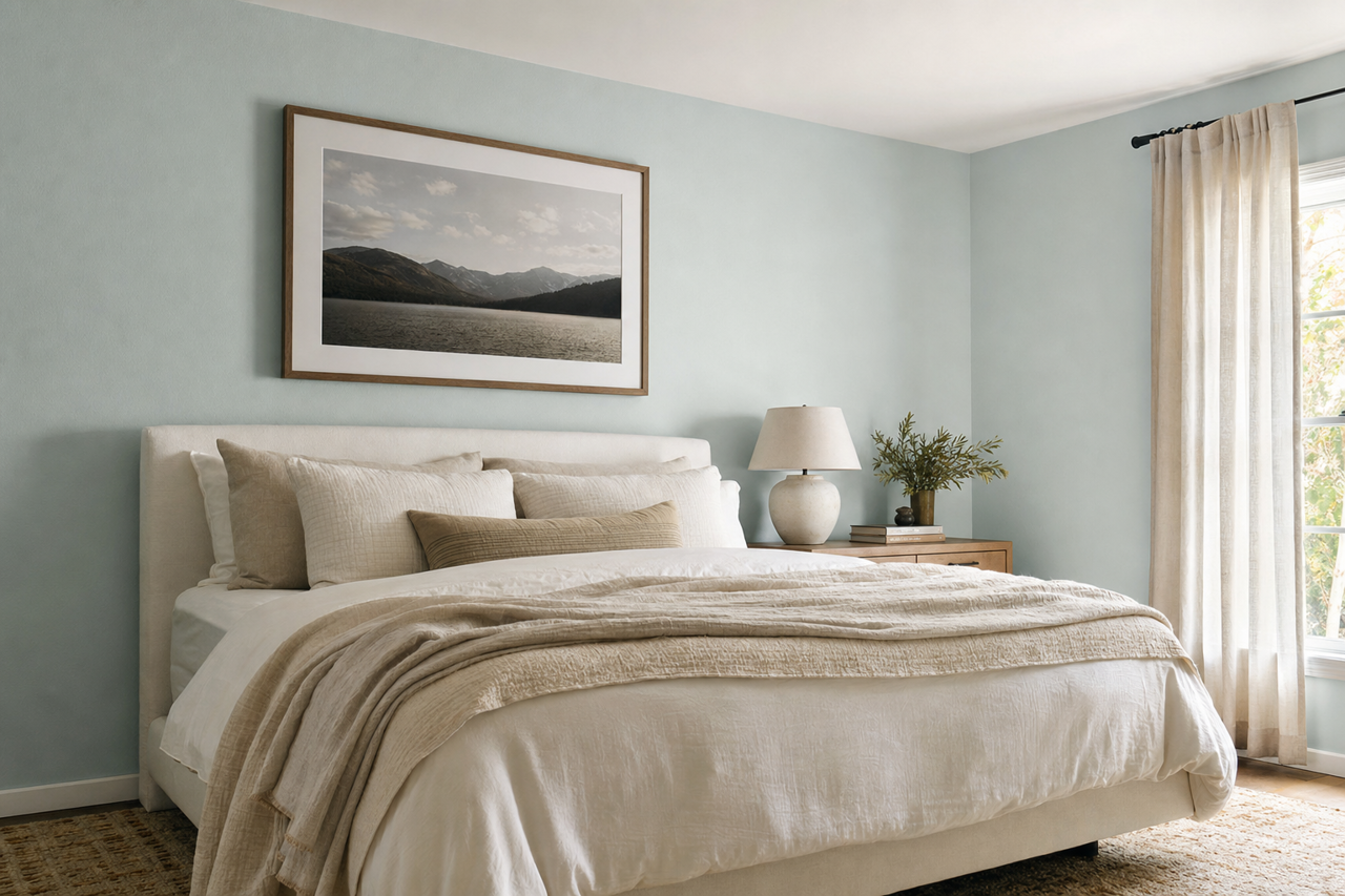 Harbor by Benjamin Moore on interiors