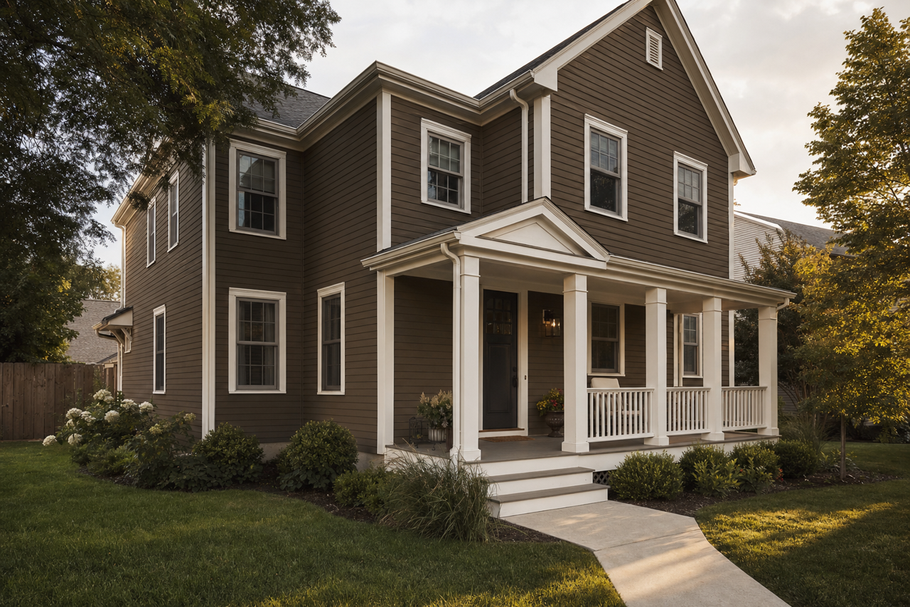Otter by Benjamin Moore on exterior