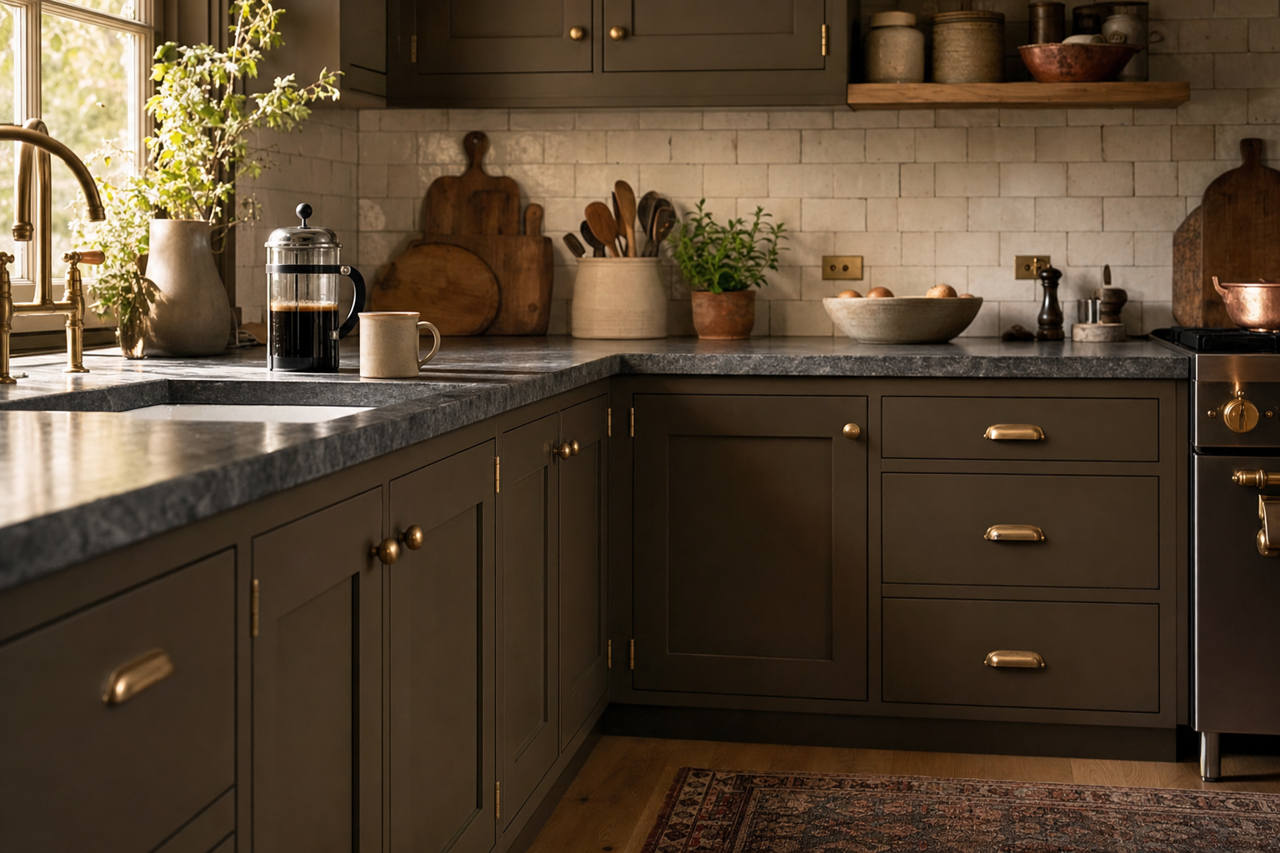 Southern by Benjamin Moore on cabinets