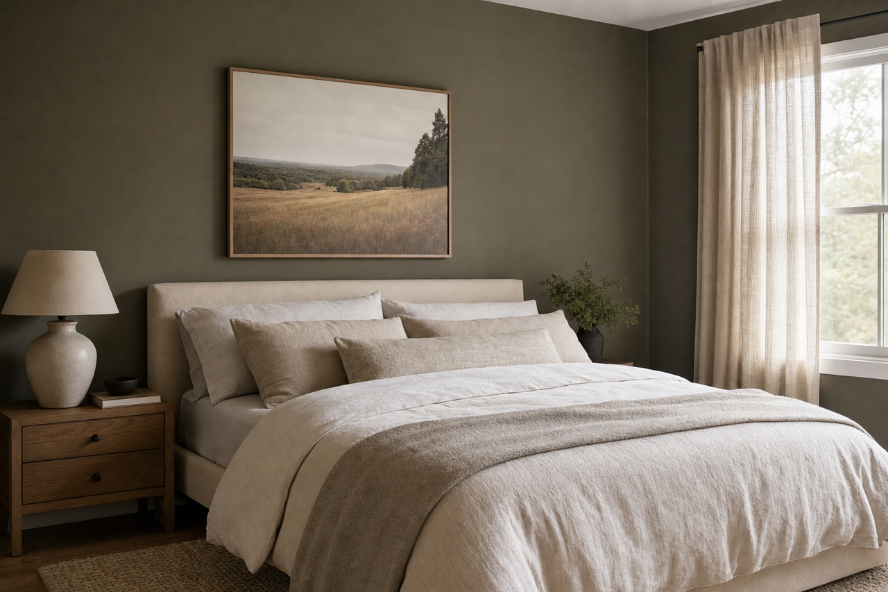 Mohegan by Benjamin Moore on interiors