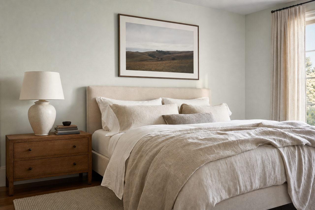 Gray by Benjamin Moore on interiors
