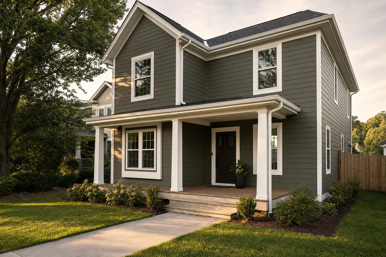 Tuscany by Benjamin Moore on exterior