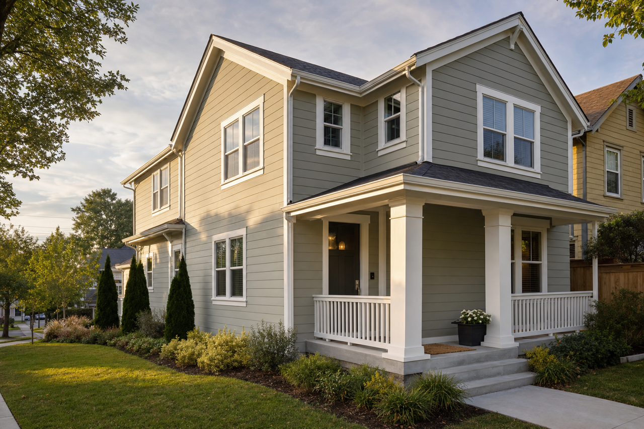 Creekside by Benjamin Moore on exterior