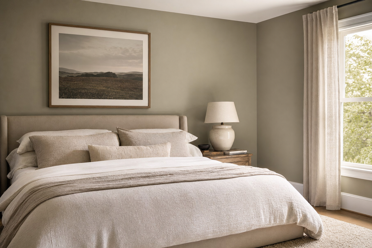 Creekside by Benjamin Moore on interiors