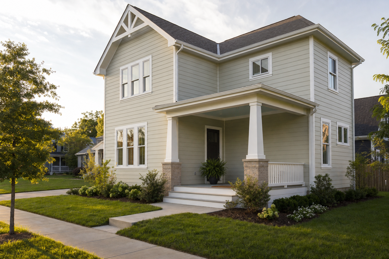 Horizon by Benjamin Moore on exterior