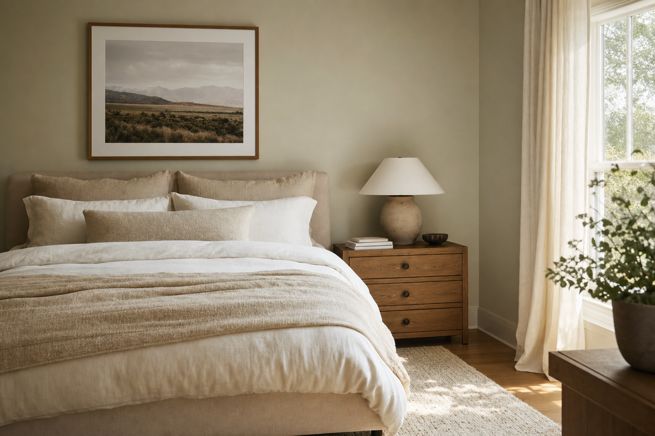 Horizon by Benjamin Moore on interiors