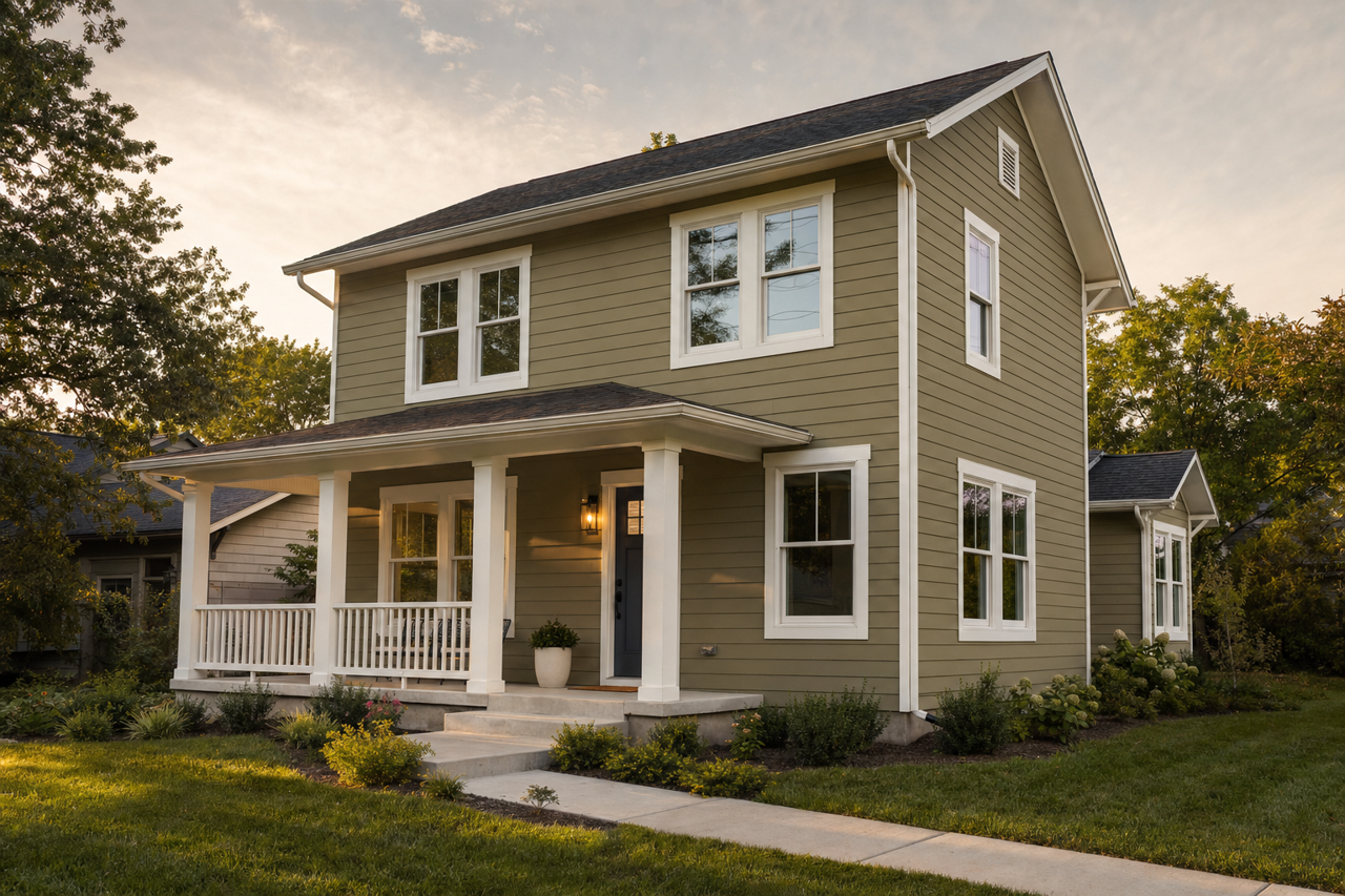 Mountain by Benjamin Moore on exterior