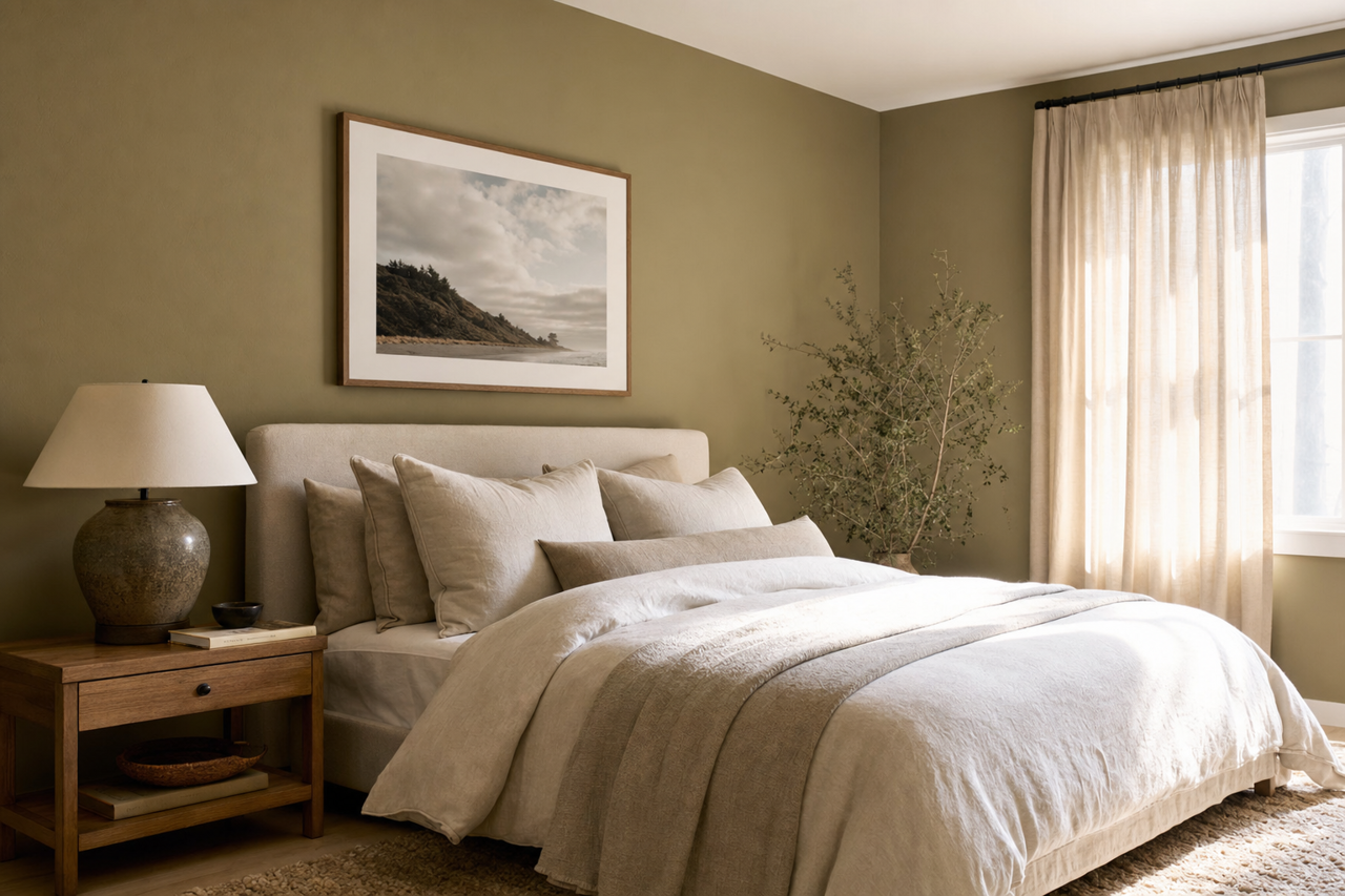 Mountain by Benjamin Moore on interiors