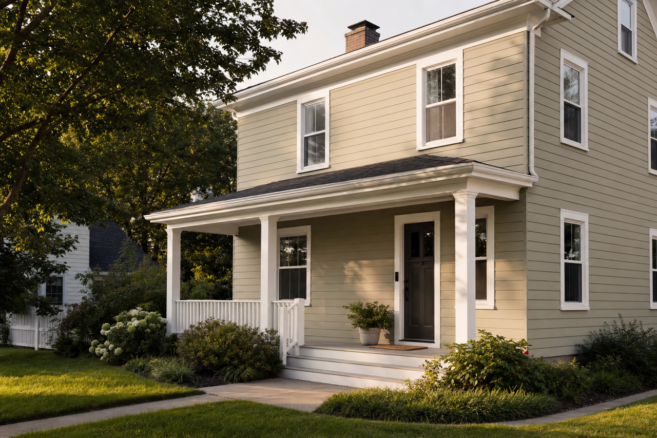 Dry by Benjamin Moore on exterior