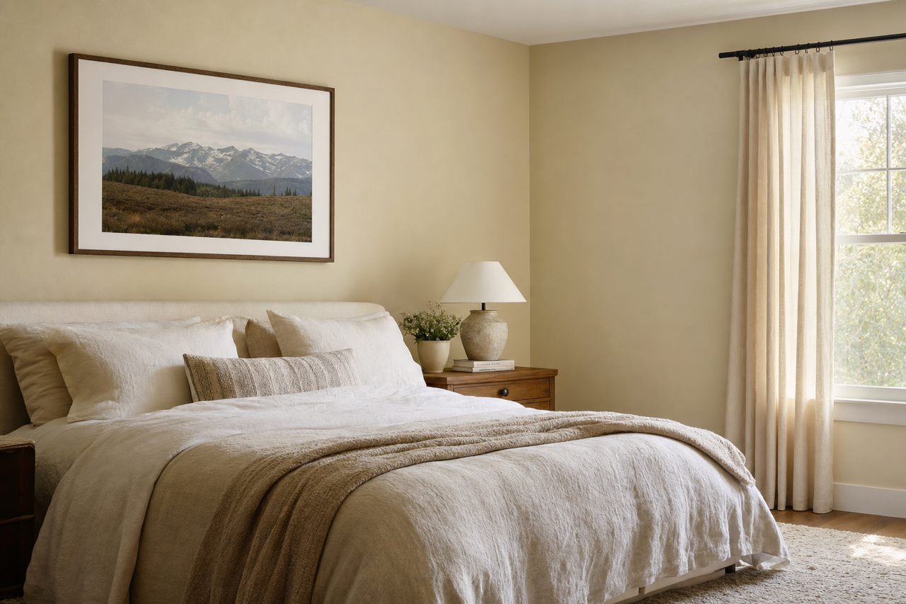 Gray by Benjamin Moore on interiors
