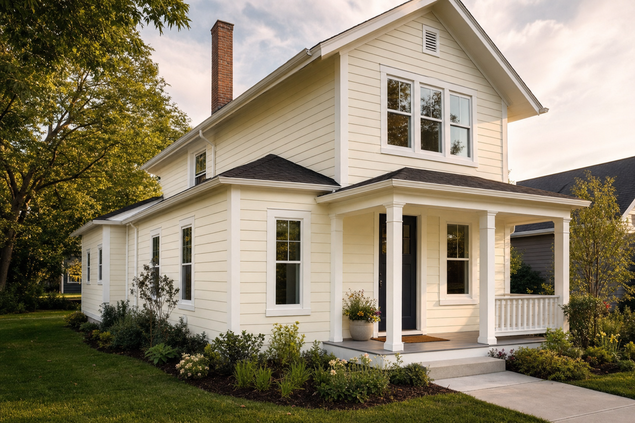 Icicle by Benjamin Moore on exterior