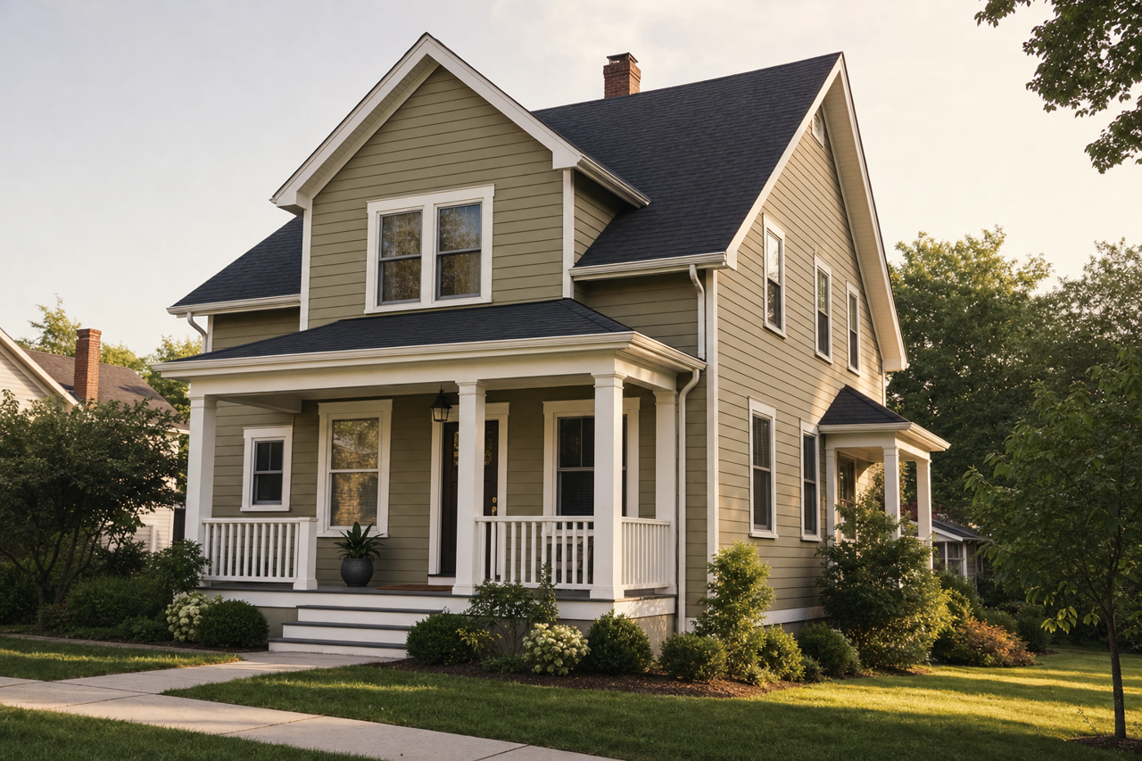 Alligator by Benjamin Moore on exterior