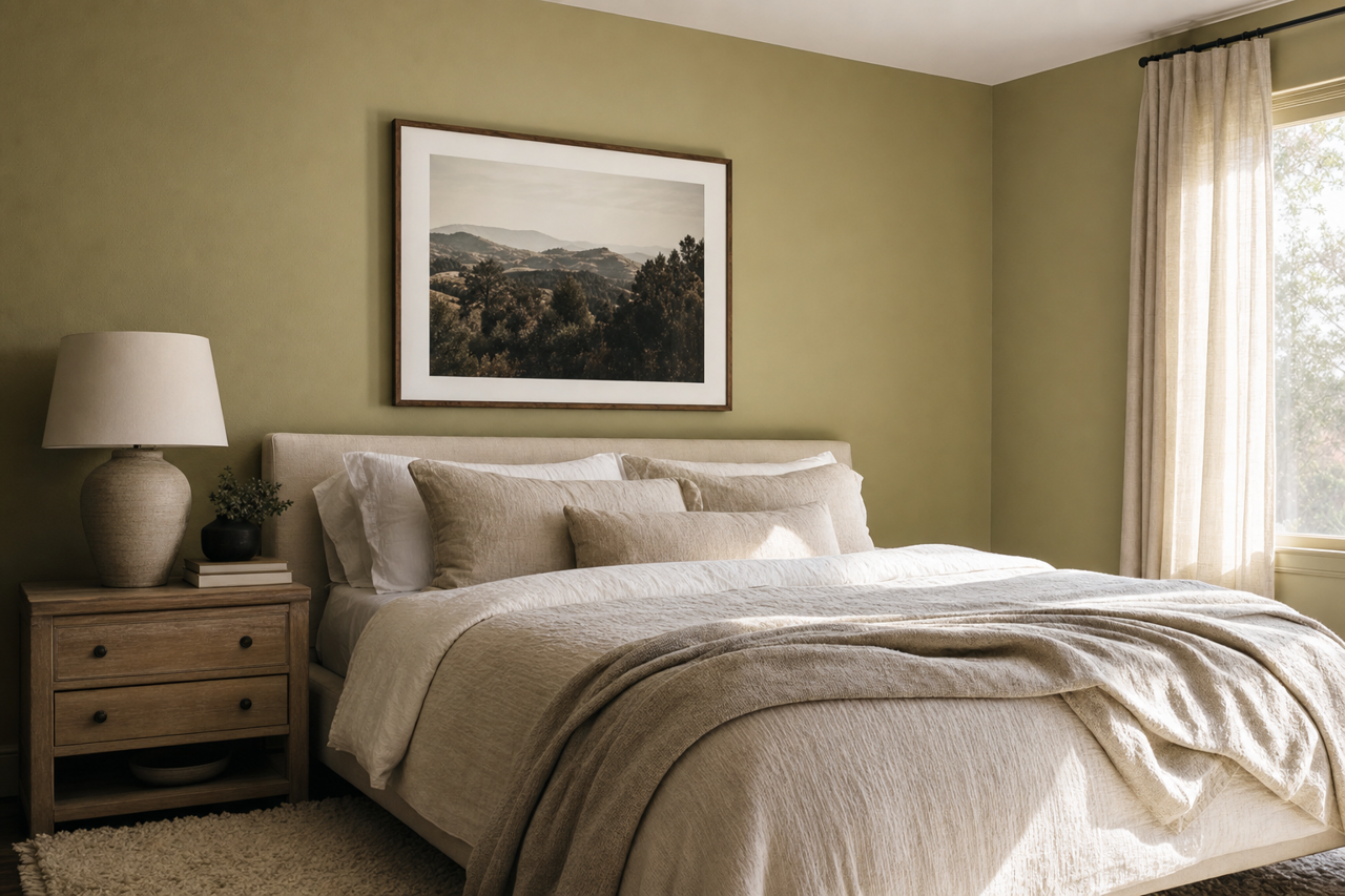 Alligator by Benjamin Moore on interiors
