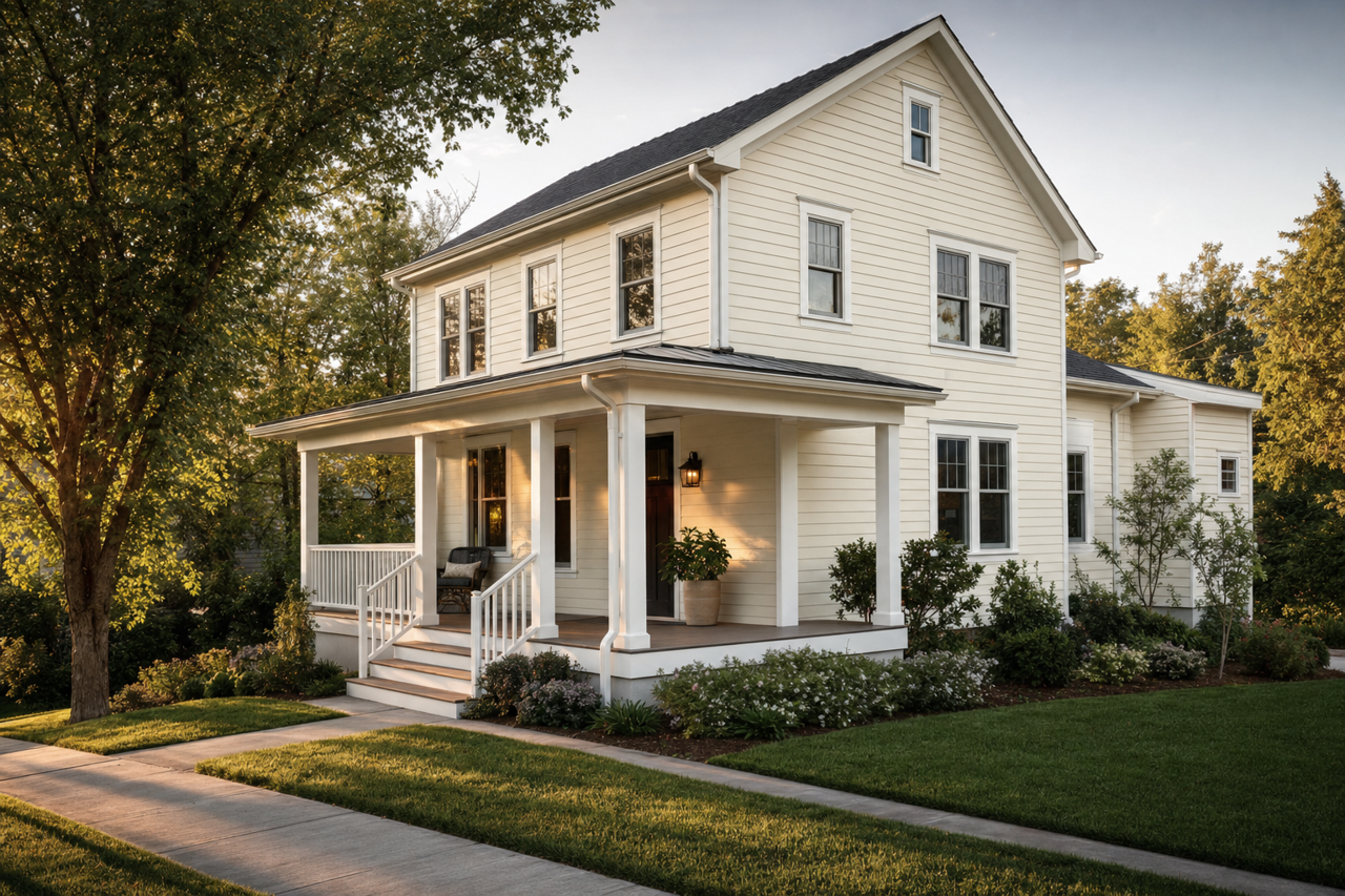 Old by Benjamin Moore on exterior