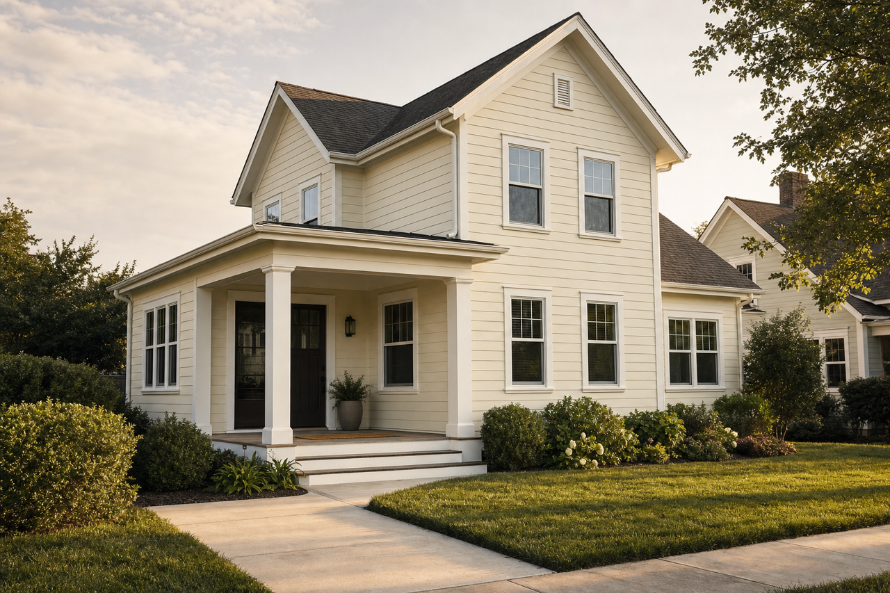 Moonlight by Benjamin Moore on exterior