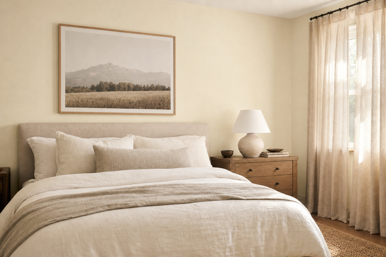 Moonlight by Benjamin Moore on interiors