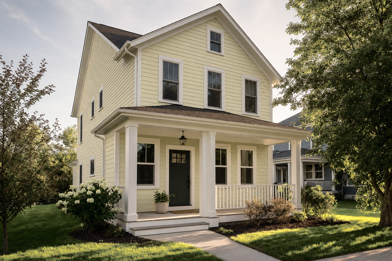 Fernwood by Benjamin Moore on exterior