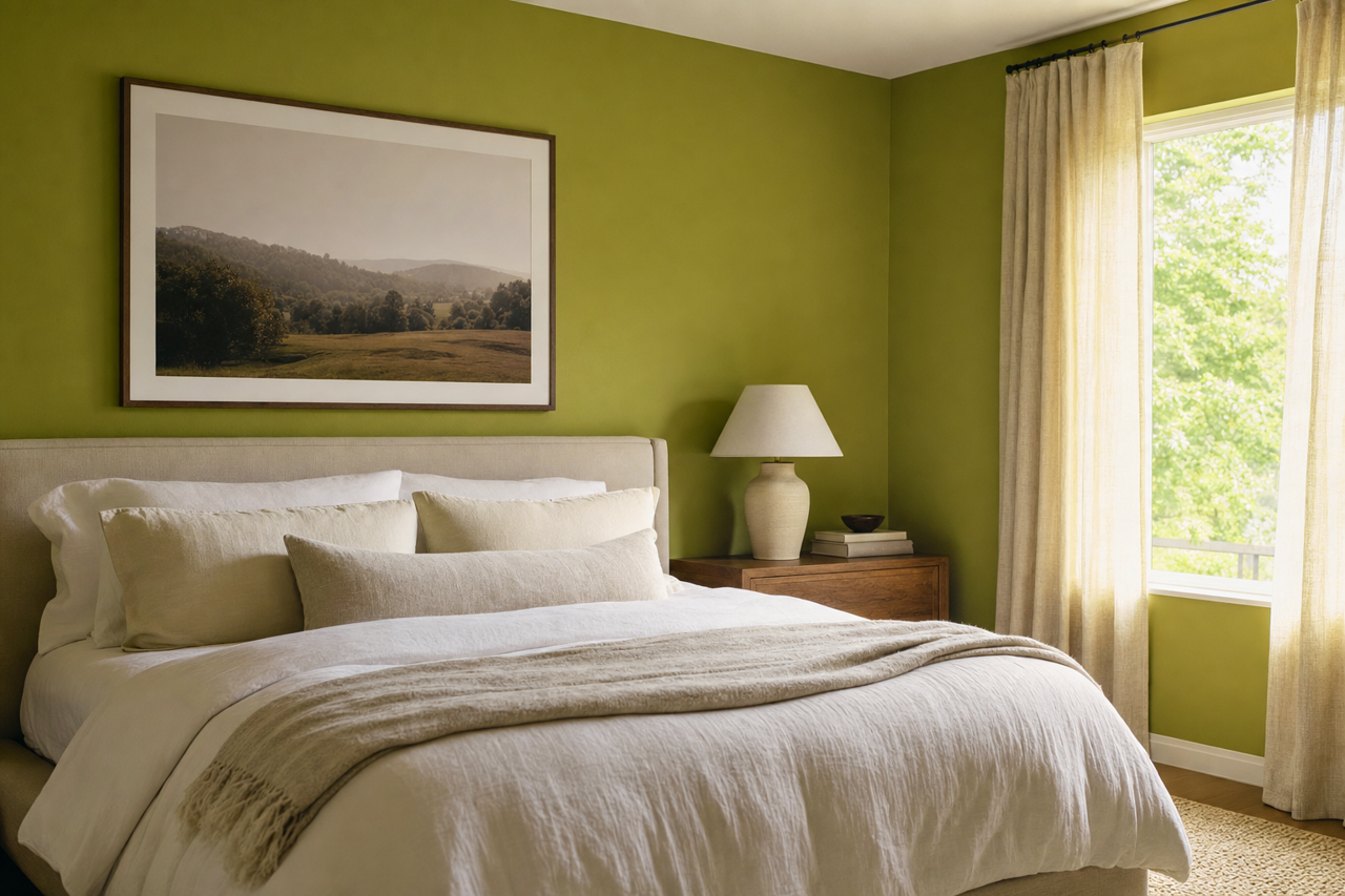 Dark by Benjamin Moore on interiors