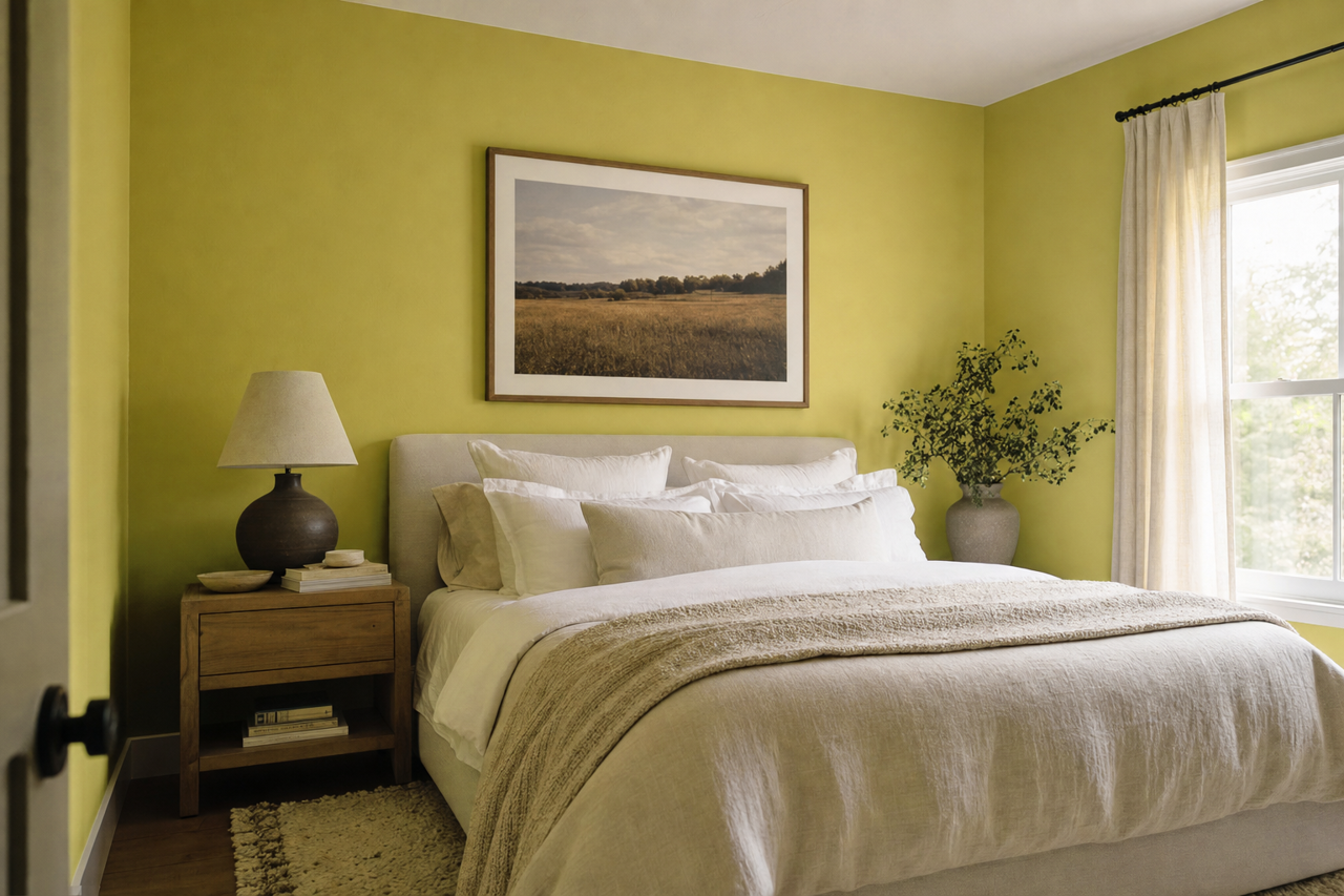 Split by Benjamin Moore on interiors