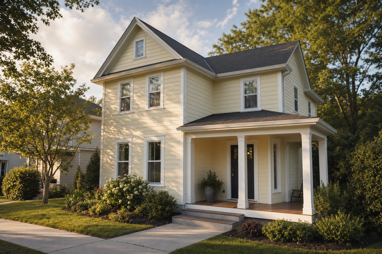 Alpine by Benjamin Moore on exterior