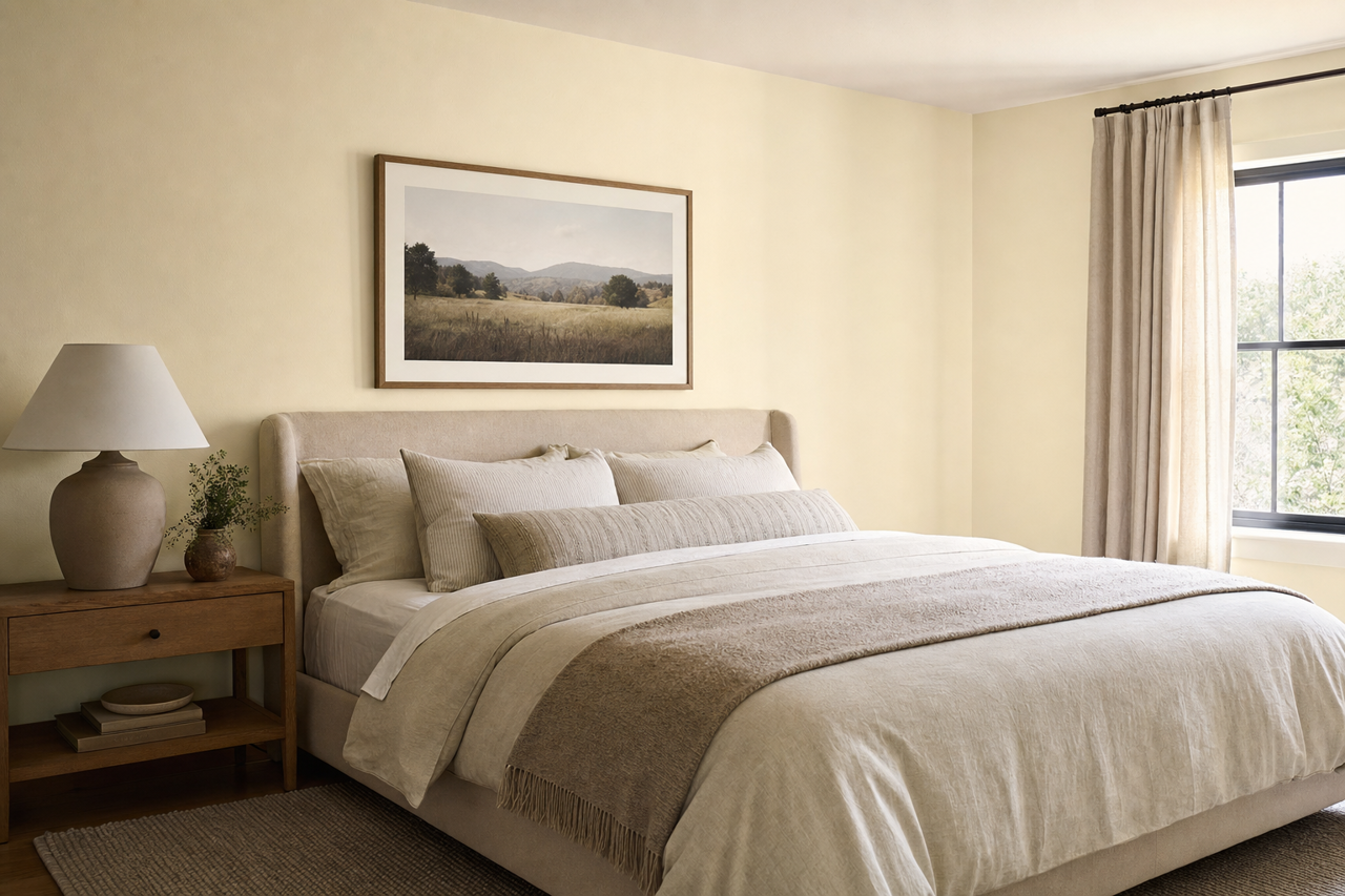Alpine by Benjamin Moore on interiors