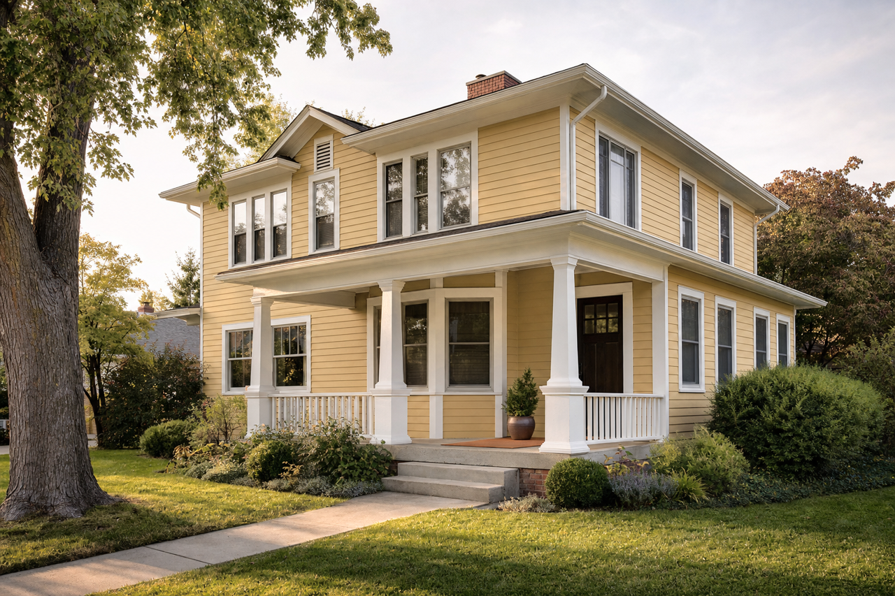 Military by Benjamin Moore on exterior