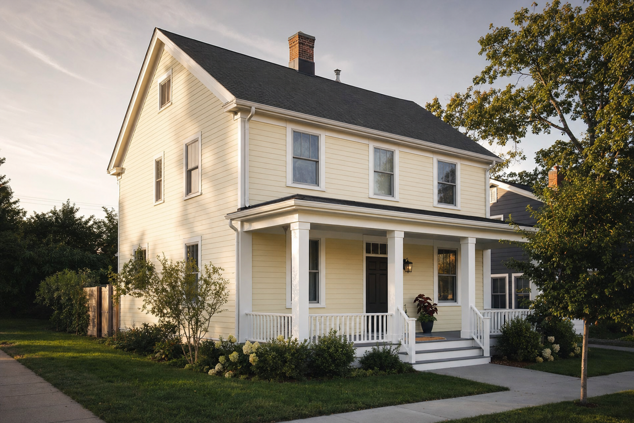 Timid by Benjamin Moore on exterior
