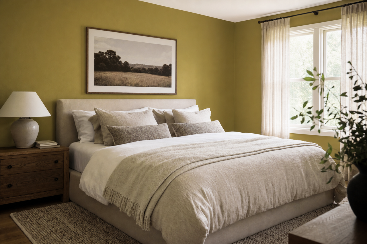 Newt by Benjamin Moore on interiors