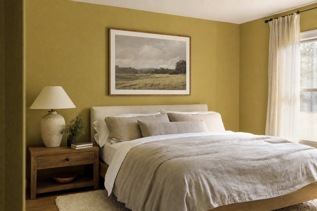 G.I. by Benjamin Moore on interiors