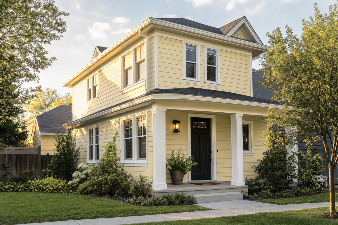 Timothy by Benjamin Moore on exterior