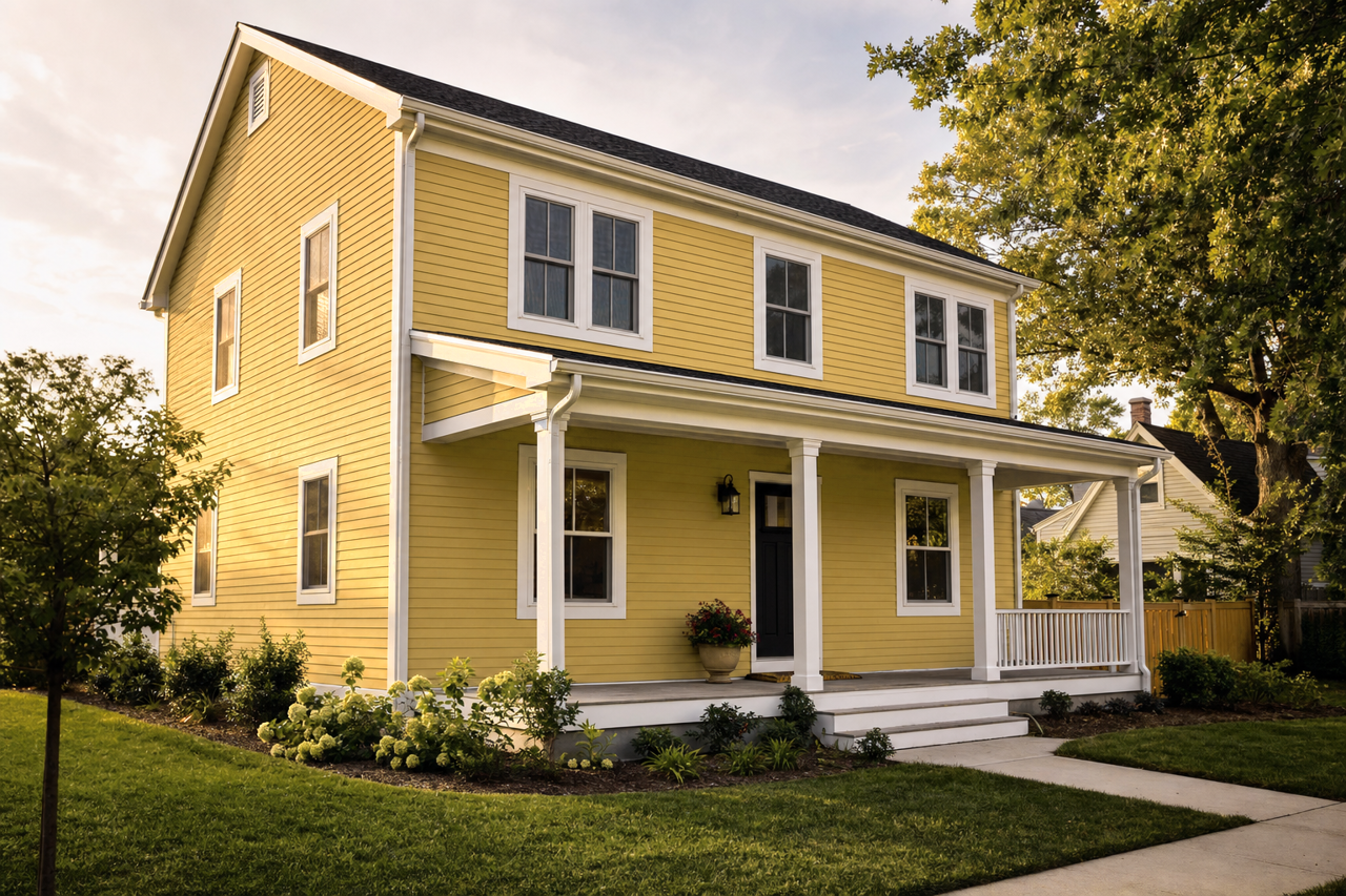 Savannah by Benjamin Moore on exterior