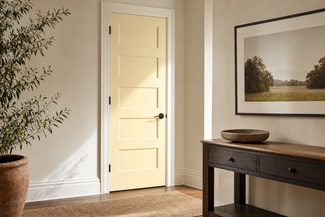 Easter by Benjamin Moore on interior-doors