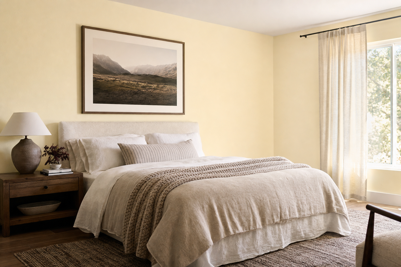 Powder by Benjamin Moore on interiors