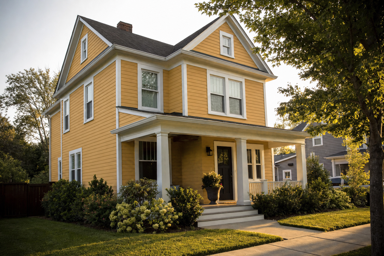Aztec by Benjamin Moore on exterior