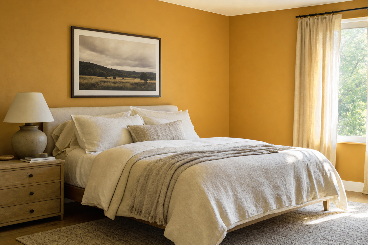 Aztec by Benjamin Moore on interiors