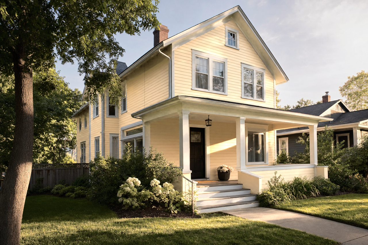 Desert by Benjamin Moore on exterior