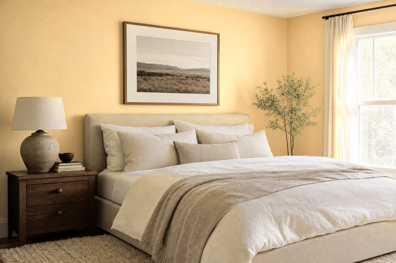 Desert by Benjamin Moore on interiors