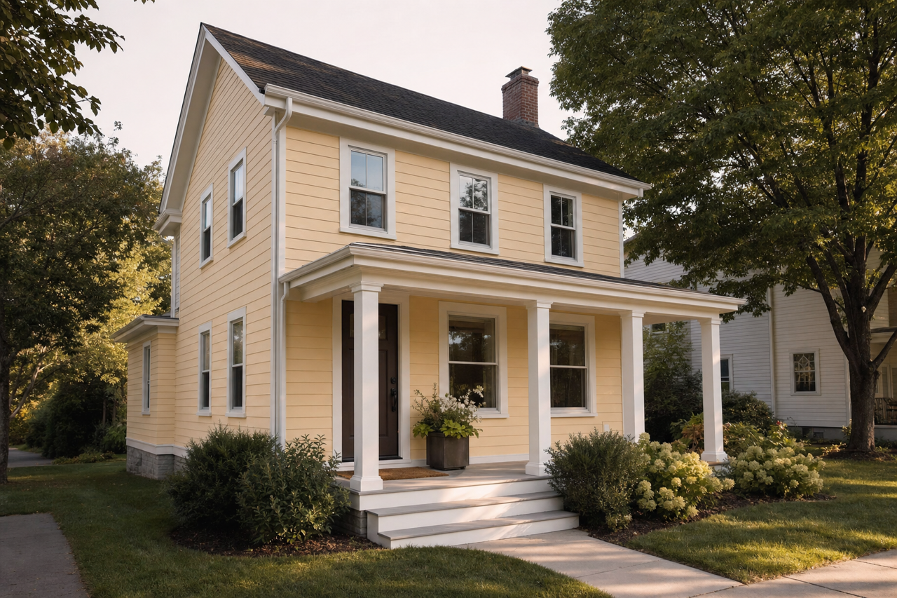 Rich by Benjamin Moore on exterior