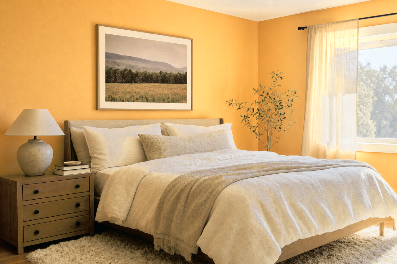York by Benjamin Moore on interiors