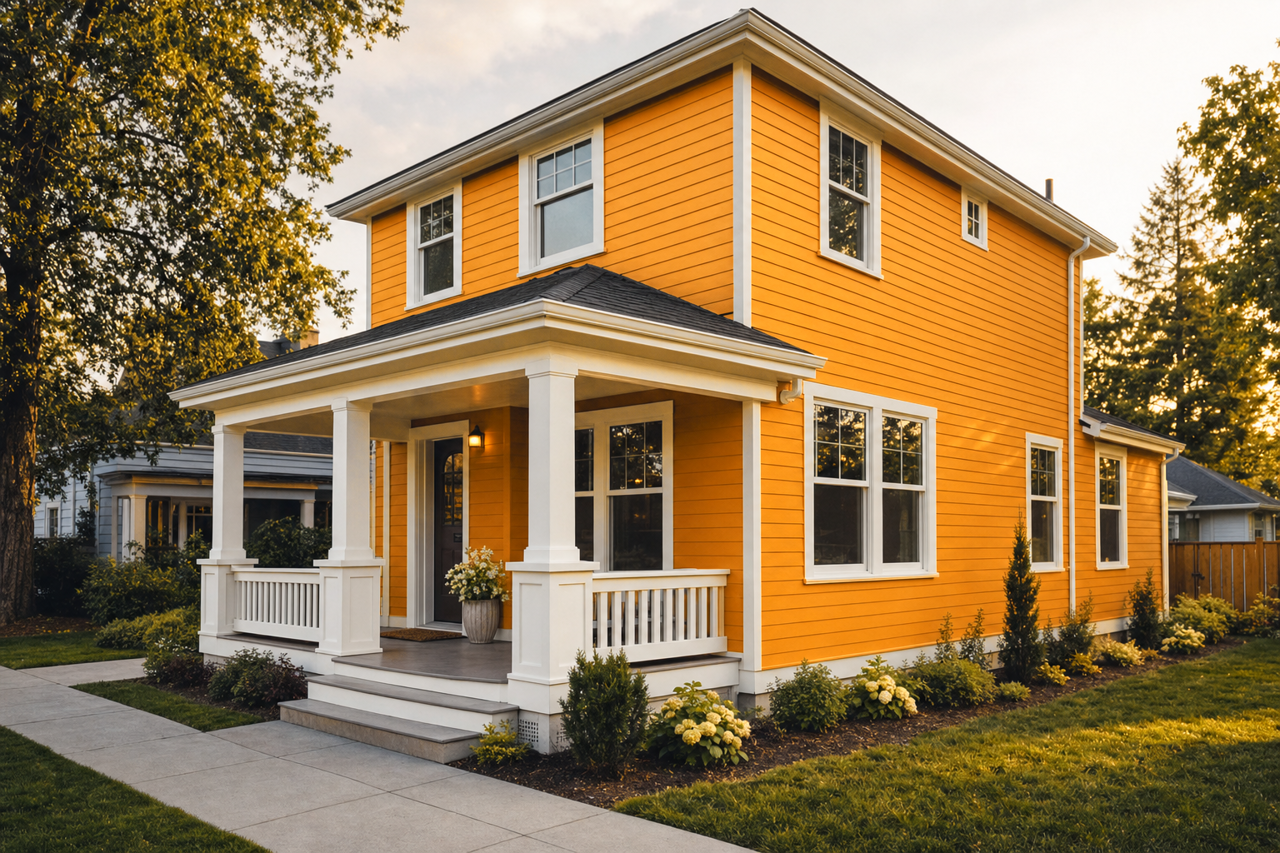 Desert by Benjamin Moore on exterior