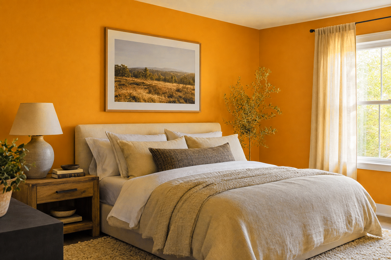 Desert by Benjamin Moore on interiors