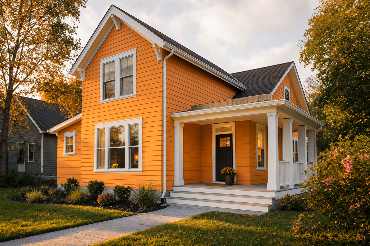 Autumn by Benjamin Moore on exterior