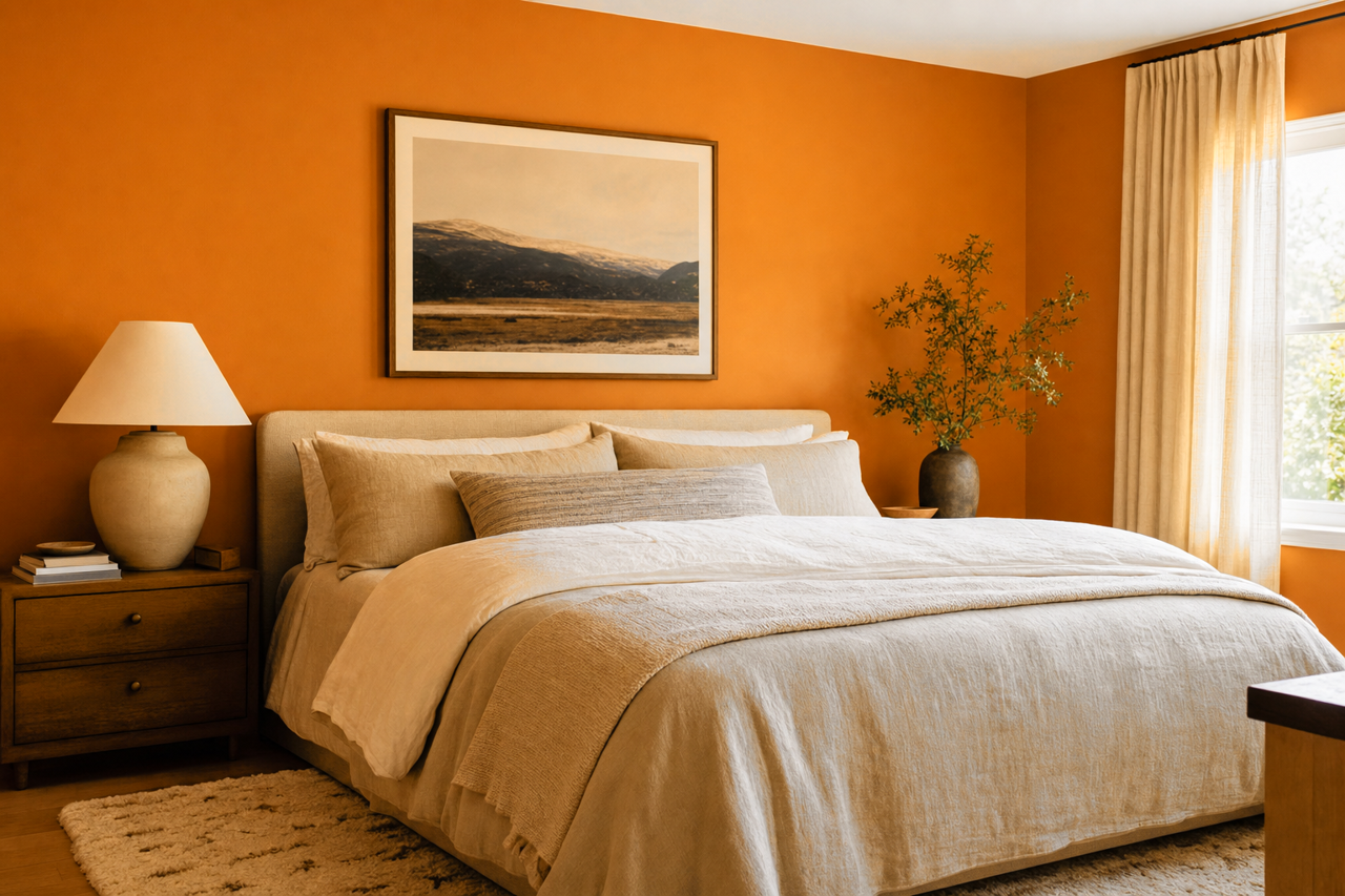 Autumn by Benjamin Moore on interiors