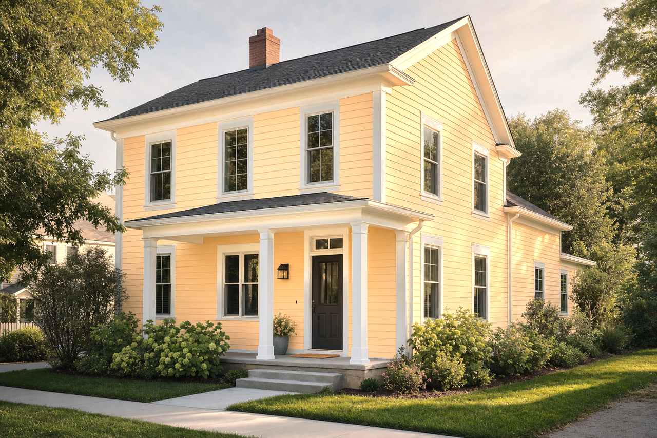 Asbury by Benjamin Moore on exterior