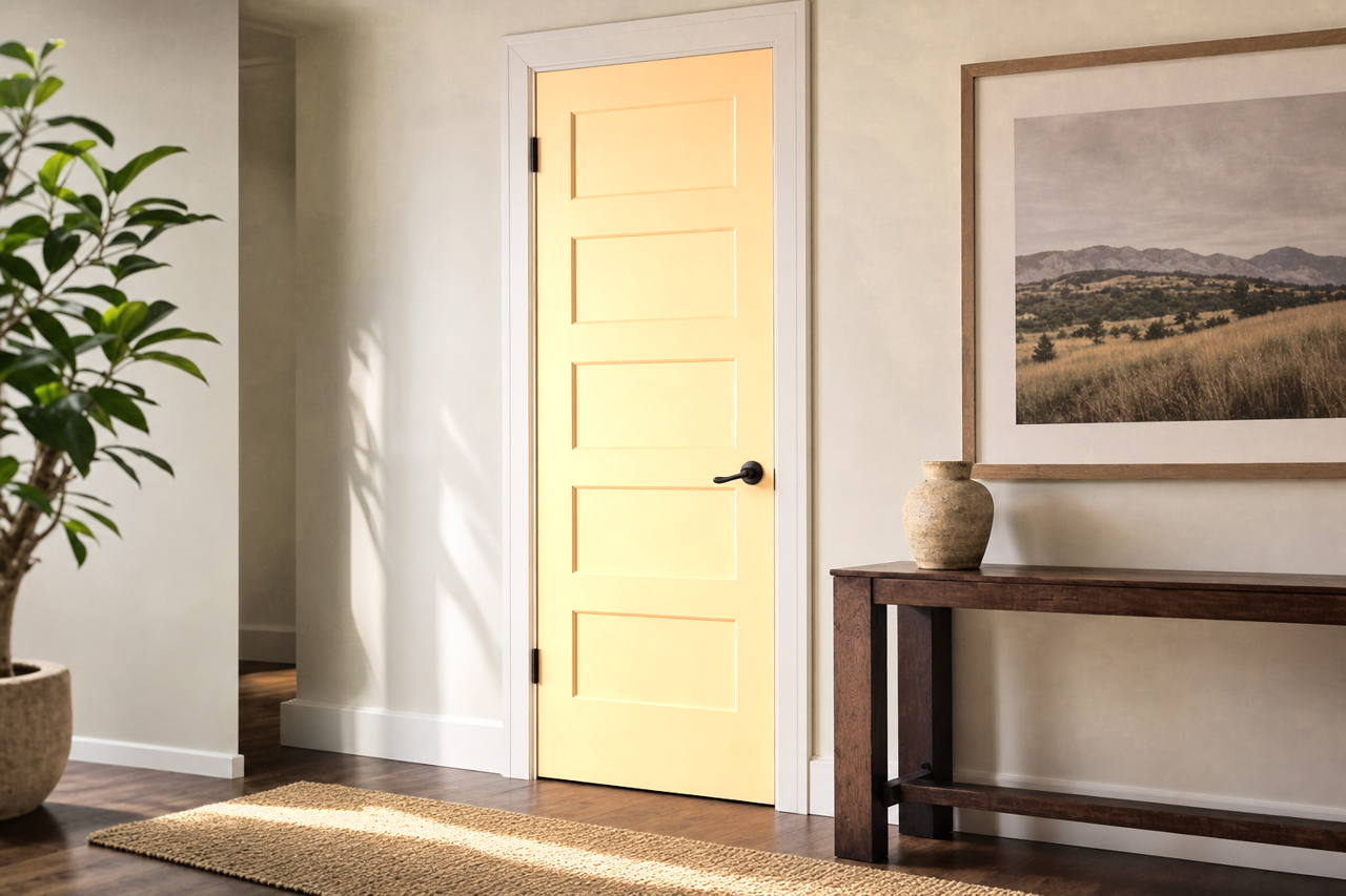 Oklahoma by Benjamin Moore on interior-doors